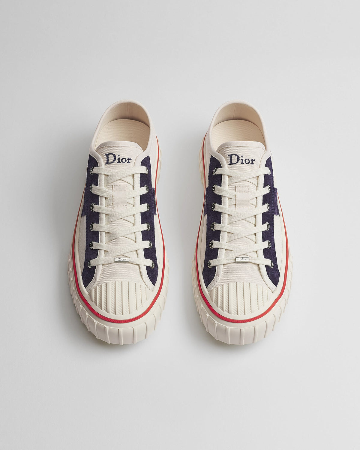 Dior Hooper Low-Top Sneaker - White - image 4
