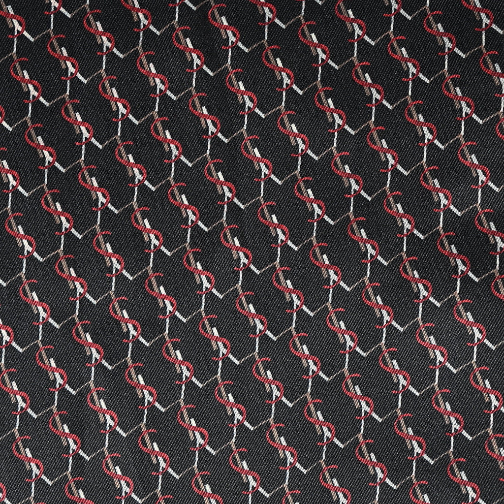 SAINT LAURENT All-Over Monogram Button-Front Long-Sleeve Shirt