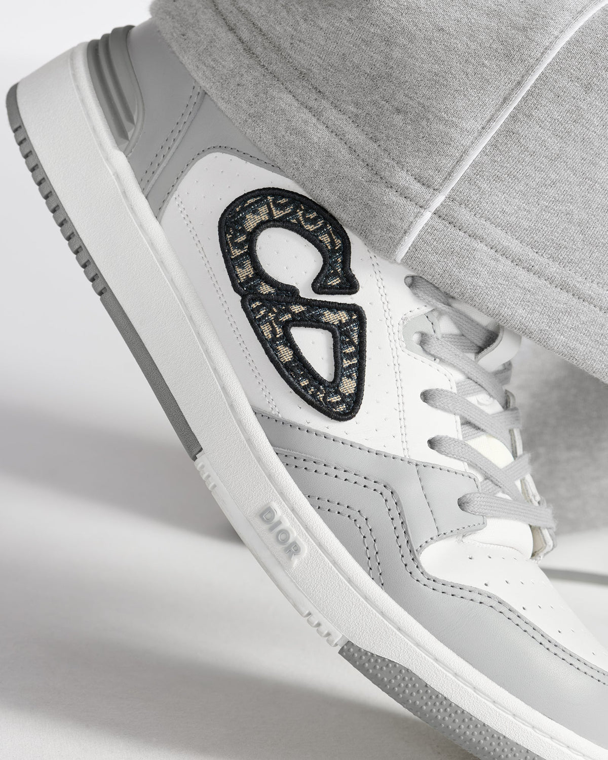 B57 Dribble Low-Top Sneaker - Grey - image 3