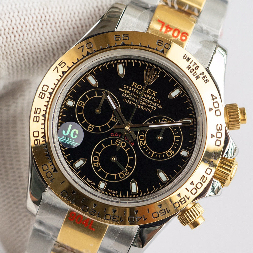 Cosmograph Daytona 116503 Black Index Oyster 40mm Watch 4