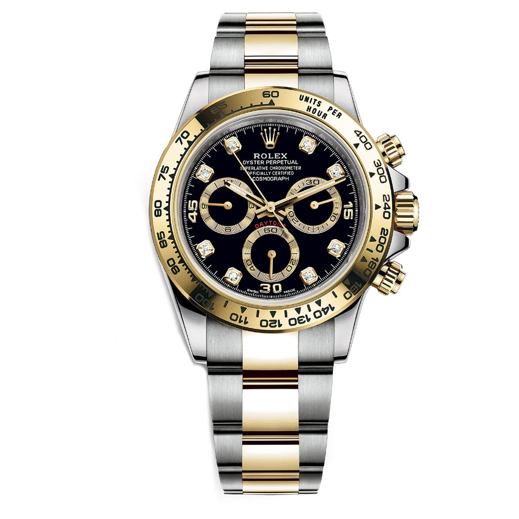 Cosmograph Daytona m116503-0011 Black Diamond Oyster 40mm Watch 1