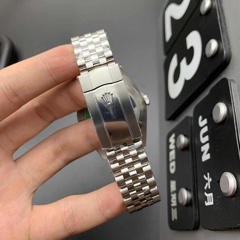 Datejust 126334 Dark Rhodium 41mm and 36mm Stainless Steel Watch 7
