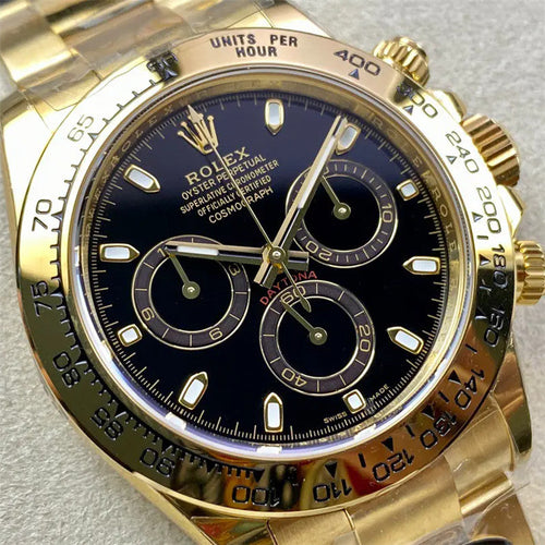 Cosmograph Daytona 116508 Black Index Oyster 40mm Watch 2