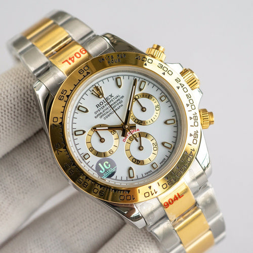 Cosmograph Daytona m116503-0001 White Index Oyster 40mm Watch 2